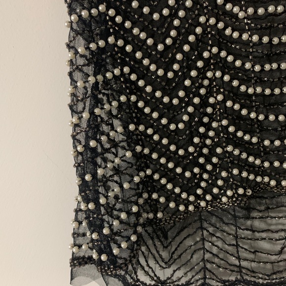 Dressy Top with Pearl Details - Picture 3 of 3